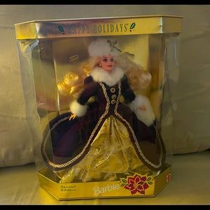 Happy Holidays Barbie 1996